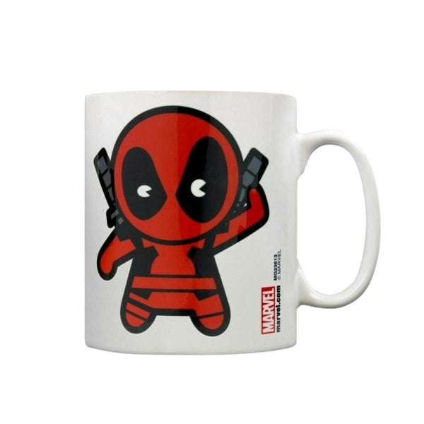 Marvel Kawaii Deadpool Mug - White/Red