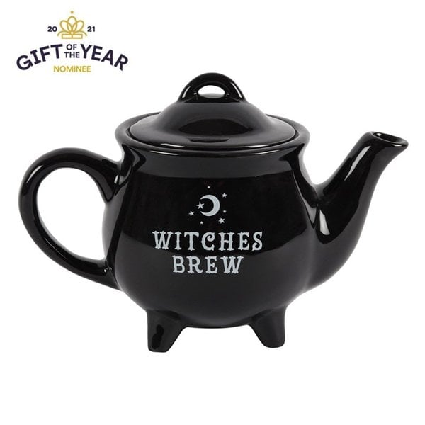 Serano Witches Brew Black Ceramic Tea Pot