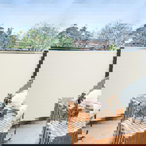 Side Awning Retractable Outdoor Privacy Screen for Garden Balcony Terrace Awnings Living and Home