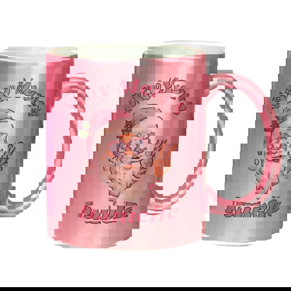 Personalised Memento Company Personalised Stay Merry Santa Pink Mug