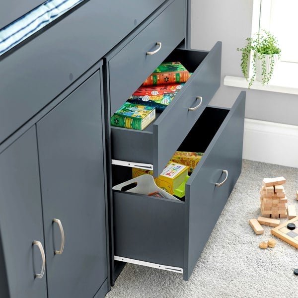 Bedmaster Lacy Mid Sleeper Storage Bed