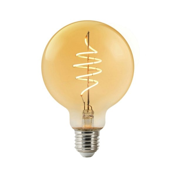 Nordlux Smart E27 | G95 Deco | 2200 Kelvin | 380 Lumen | Light Bulb | Amber