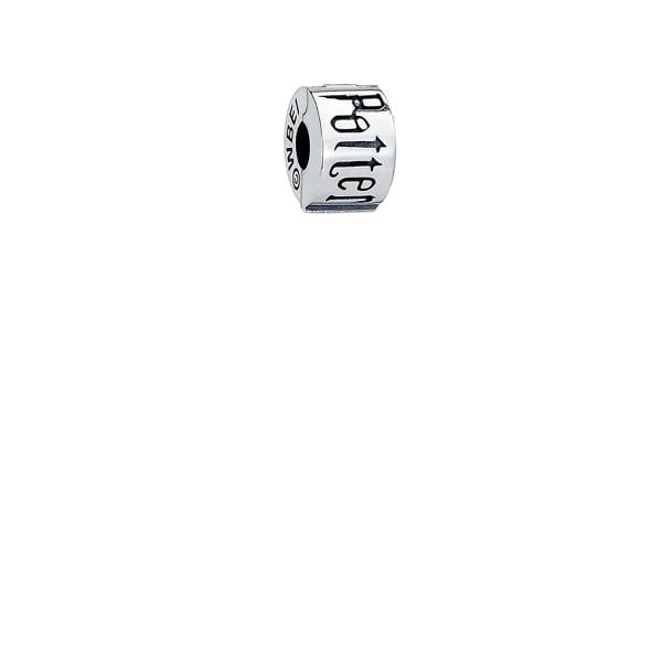Harry Potter sterling silver Harry Potter charm stopper  silver