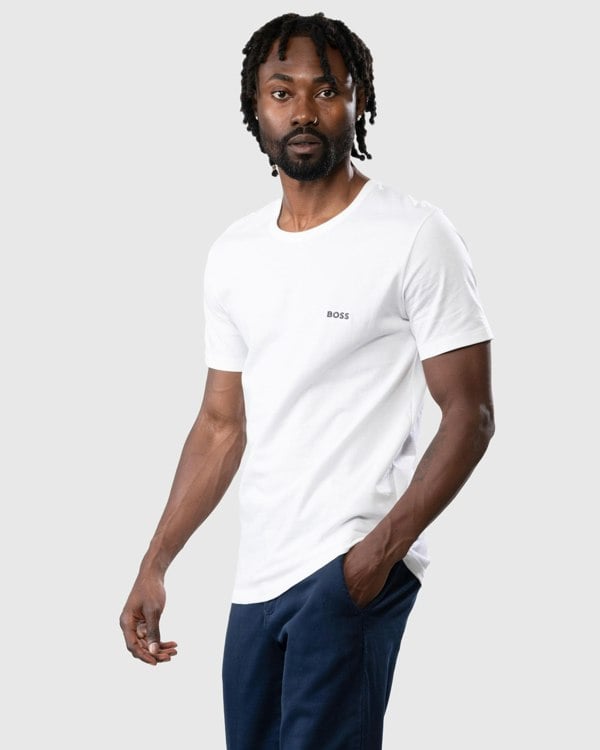 BOSS Orange BOSS Orange 3 Pack Classic Regular Fit Crew Neck Mens T-Shirts