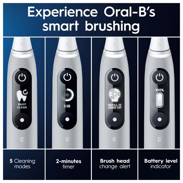 Oral-B iO 6 Electric Toothbrush - Grey