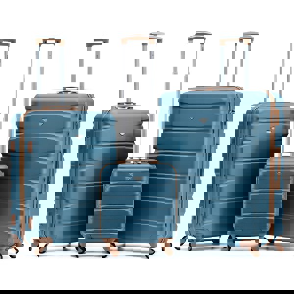 Flight Knight 45x36x20cm Cabin Case with Medium and Large Size Check-in Hold Luggage