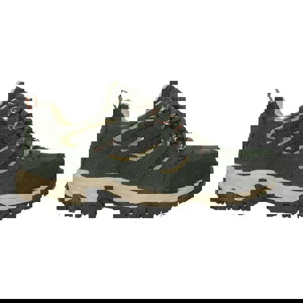 Mountain Warehouse Mens Voyage Suede Waterproof Walking Shoes - Khaki - 