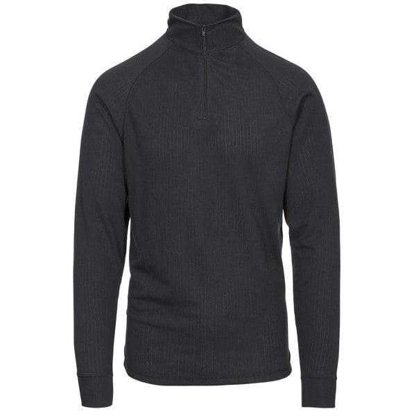 Trespass Adults Unisex Wise360 Quick Dry Base Layer Top - Black