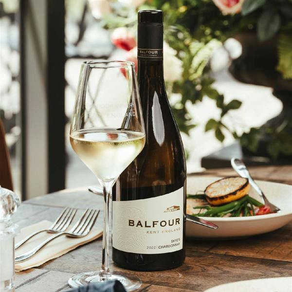Balfour Skye's Chardonnay 75cl bottle — unoaked English Chardonnay from Kent