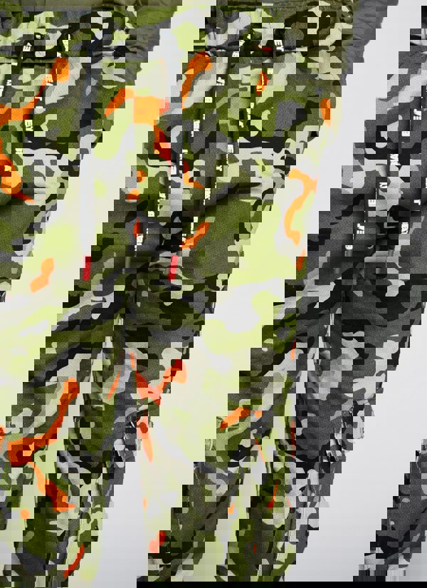 Beat Boyz Club Sidewalk Cargo Trousers - Orange Pop Camo