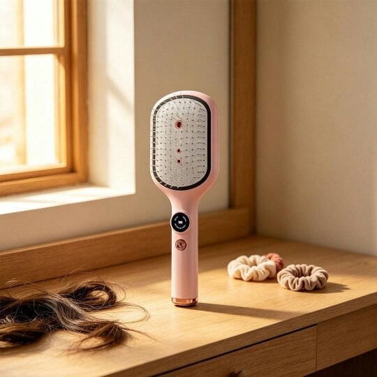 Havendro ELECTRIC SPRAY AIR CUSHION MASSAGE COMB,SELF-CLEANING ANTI-TANGLE ELECTRIC BRUSH