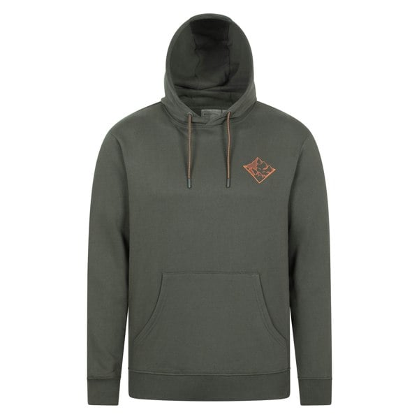 Mountain Warehouse Mens 3 Peaks Mountain Hoodie - Dark Green