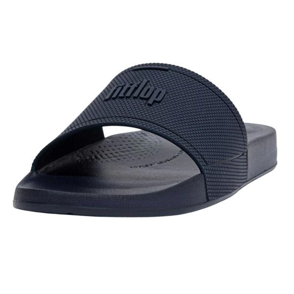 Fit Flop Unisex Adult iQushion Pool Sliders - Navy - 