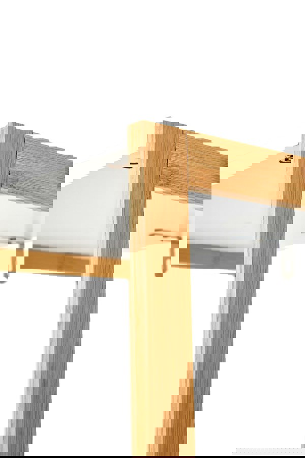 Living and Home 4-Tier Single-door Tall Bathroom Storage Cabinet