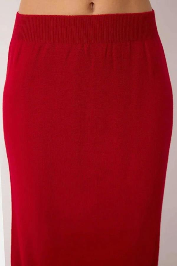 WOVCOR 2-Piece Knit Turtleneck Sweater & Skirt Set