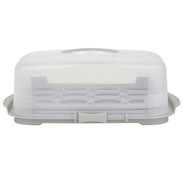 Cake Caddy Storage Container With Lid & Carry Handles
