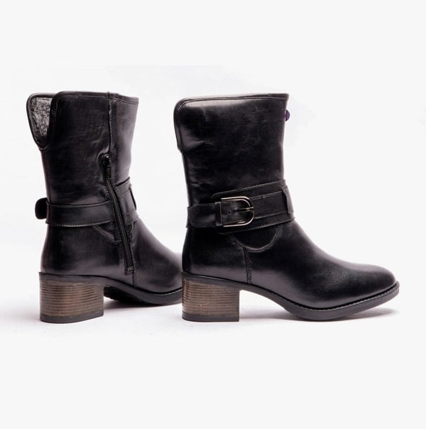 Lotus OSMOND Womens Ankle Boots Black