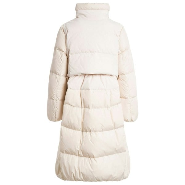 Parajumpers Comfort Fit Eyma White Long Down Jacket S