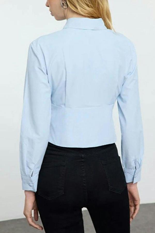 WOVCOR Waist-Sit Woven Shirt