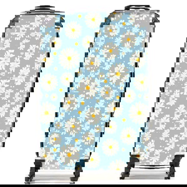 Warren Reed Summer Daisy Pattern Suitcase