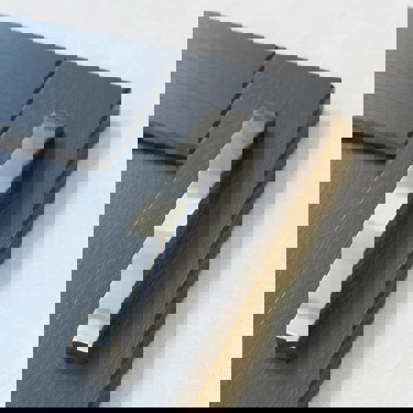 Handle & Home Brushed Nickel Curved Bow Handles