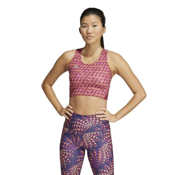 Adidas Womens/Ladies Adizero Crop Top - Noble Navy - 