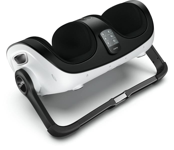 RENPHO 2-in-1 Foot & Calf Massager - With heat - Adjustable - White