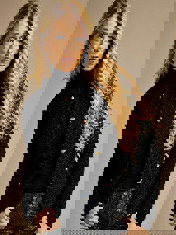 Emilia Chucky Knit Button Cardigan | GWD Fashion