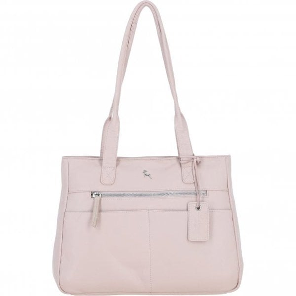 Ashwood Sleek & Spacious Real Leather Shoulder Bag: London