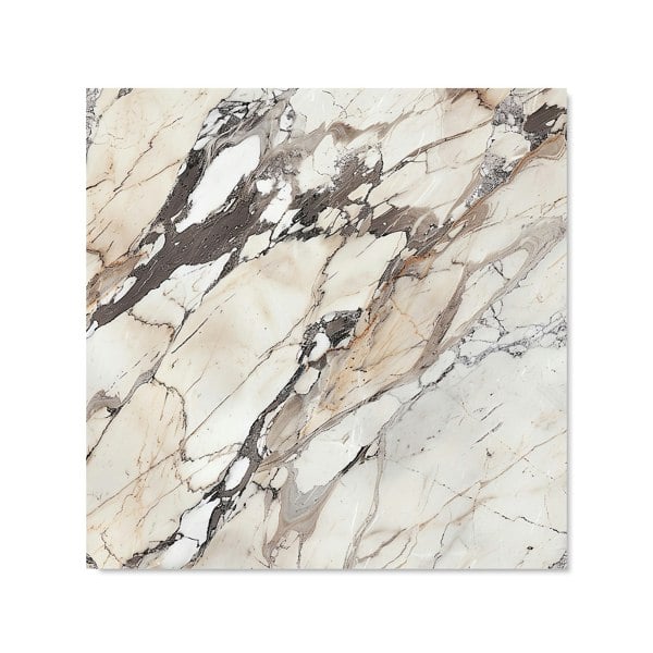 Warren Reed - Designer Off White Marble Effect Kitchen Splashback