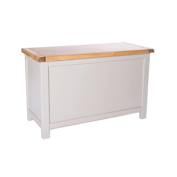 Argenta Light Grey Blanket Box Ottoman