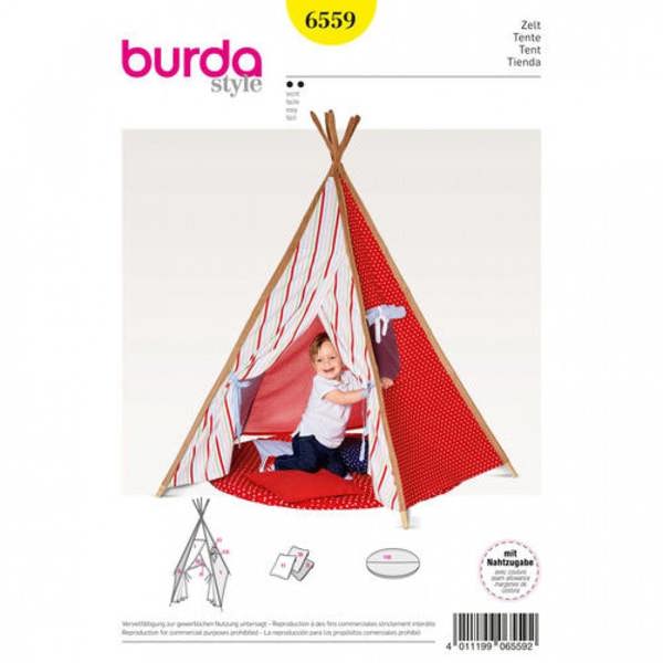 Burda Sewing Pattern 6559 Toys For Kids, One Size - Easy