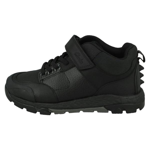 Clarks Boys Clarks PlayPrints 'Rex' Ankle Boots Steggy 2 Glow