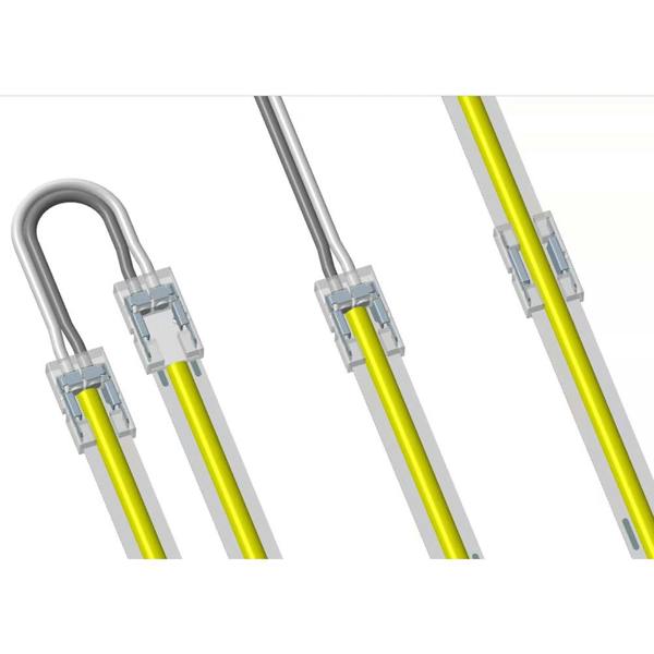 ENER-J D Clip Connector for 12V/24V COB LED Strips