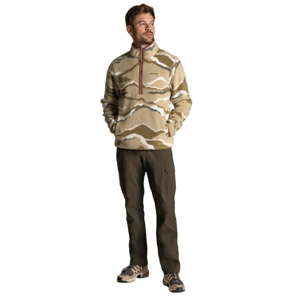 Craghoppers Mens National Trust Rawthey Landscape Fleece Top - Cardamom - 