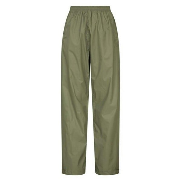 Mountain Warehouse Womens/Ladies Pakka Waterproof Over Trousers - Khaki - 20 UK R - Khaki - 100% Polyamide