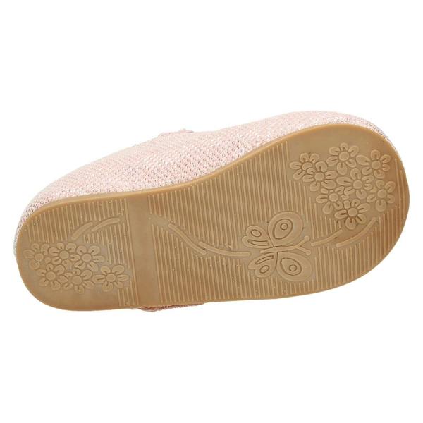 Savannah Girls Savannah Flat Ballerinas With Flower Diamante Trim