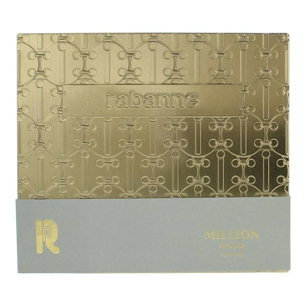 Paco Rabanne Million Gold 2 Piece Gift Set: Eau de Parfum 50ml - Body Lotion 100ml