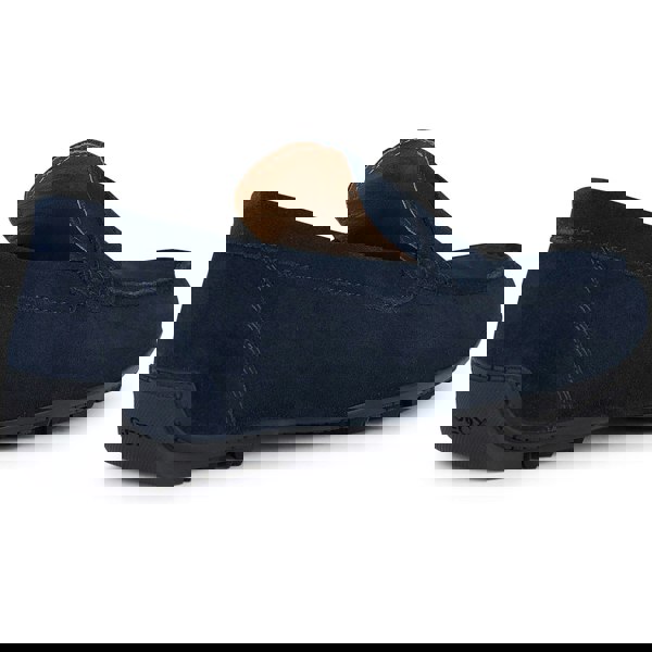 Geox U KOSMOPOLIS + GRIP Leather Men's Navy Loafers