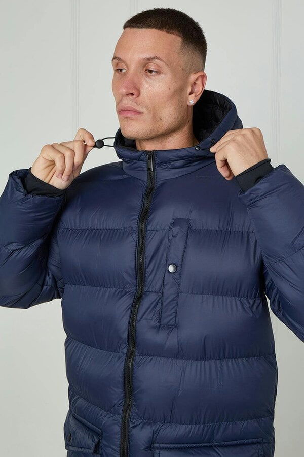 Men’s Longline Puffer Coat