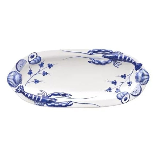 Coastal Collection - Sea Shell Oval Seafood Tray