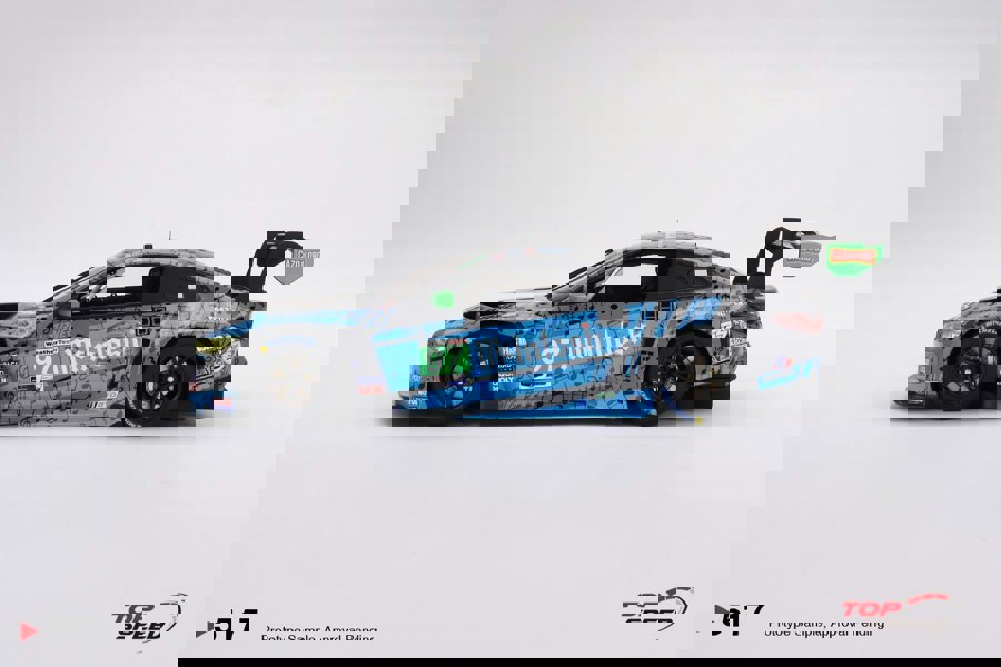 TSM BMW M4 GT3 #97 Turner Motorsports IMSA 2023 Laguna Seca GTD 2nd Place 1:18 TS0517