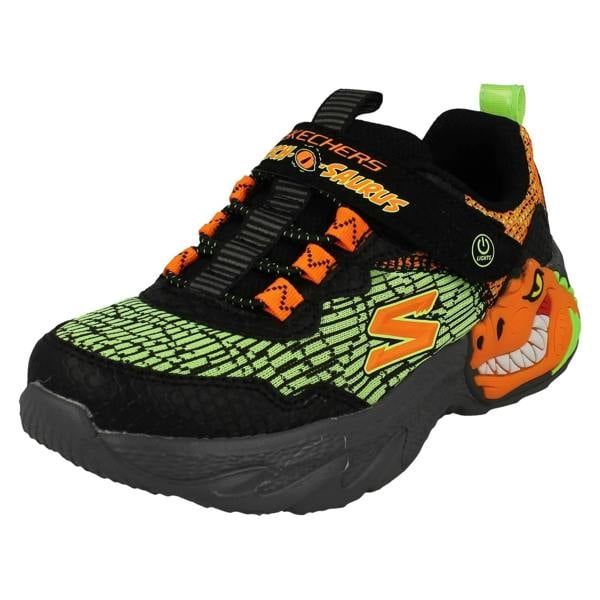 Skechers Boys Skechers Light Up Trainers Dino-Lights 400615