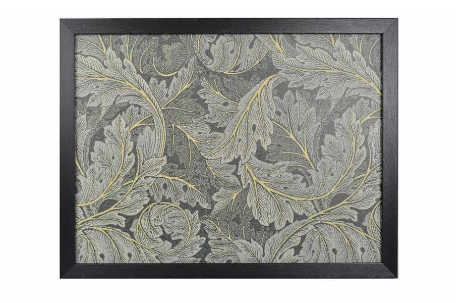 Made in the Mill Luxury William Morris Acanthus Lap Tray With Bean Bag