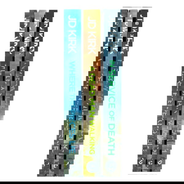 DCI Logan Crime Thrillers 17-19 3 Books Collection Set by JD Kirk (In Service of Death, Where the Pieces Lie, A Dead Man Walking)