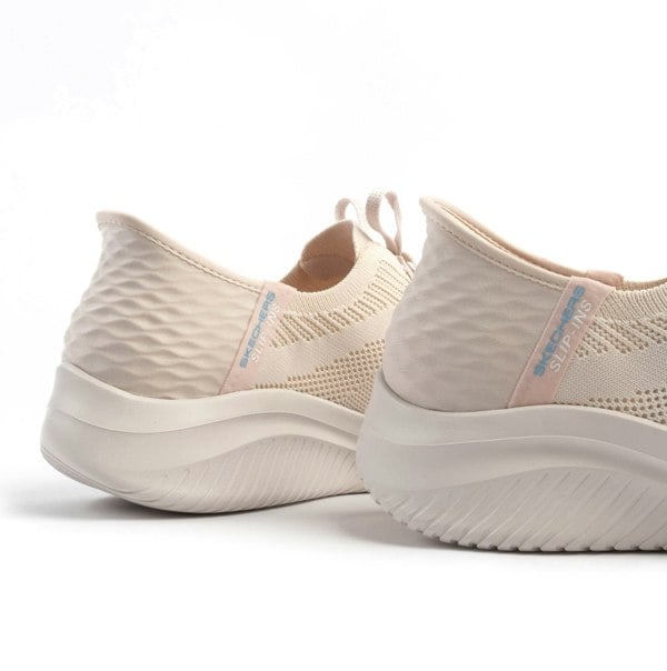 Skechers GO WALK FLEX SANDAL - ENTICING Womens Sandals Natural/Purple