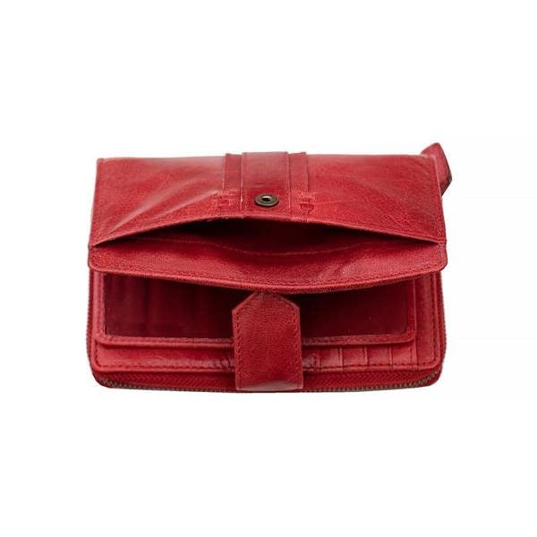 PRIMEHIDE Bifold Leather Purse For Women Arizona