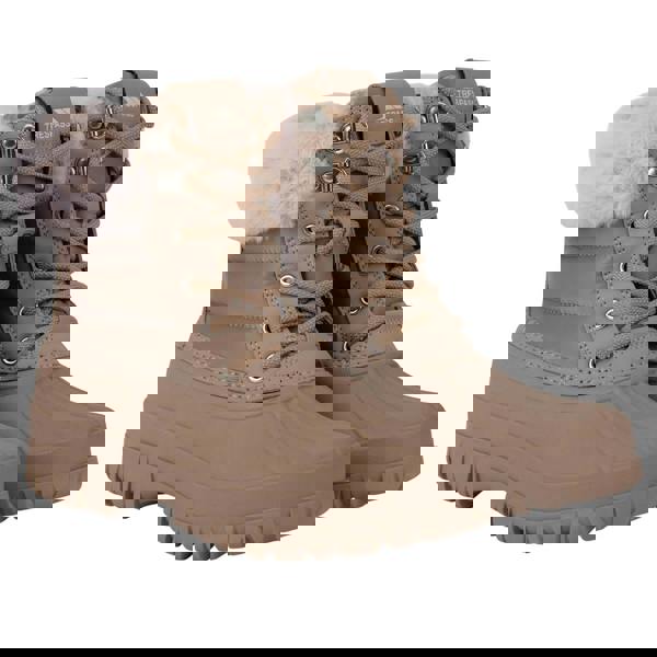 Trespass Womens/Ladies Briony Snow Boots - Beige - 