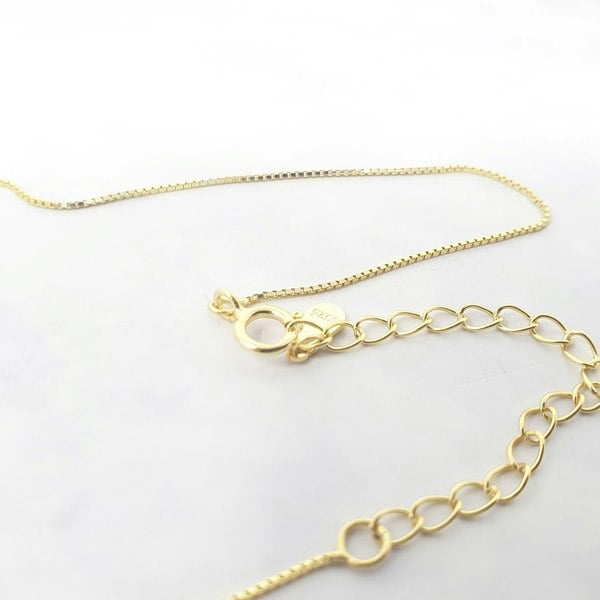 Minimalist Dainty Natural Pearl Gold Plated Necklace