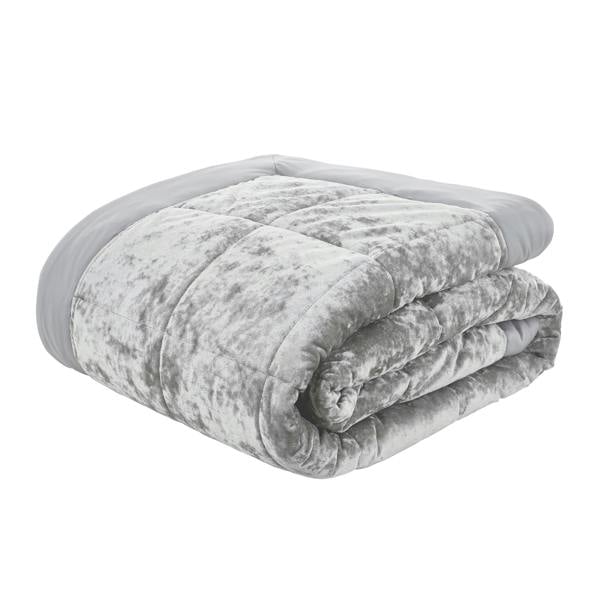 Catherine Lansfield Crushed Velvet Bedspread